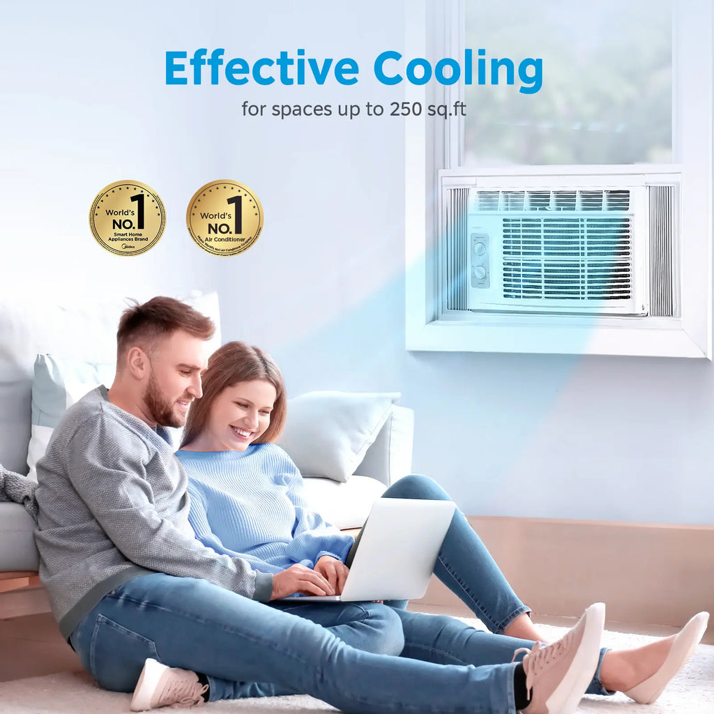 5,000 BTU EasyCool Mechanical Small Window Air Conditioner